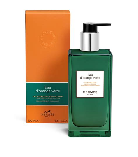 hermes eau moisturizing balm|Eau d'orange verte Moisturizing body lotion .